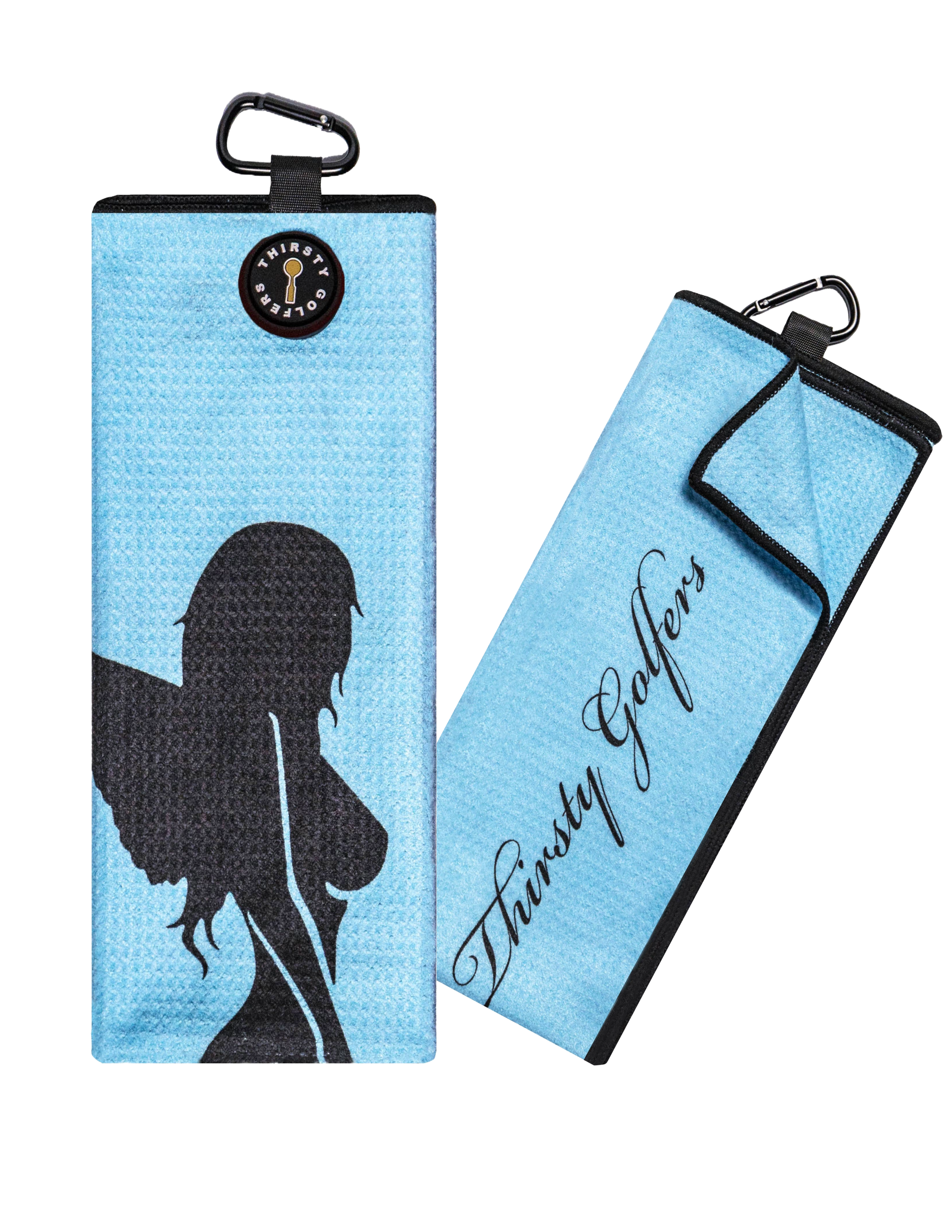 Golf towel, sexy towel, towel, microfiber towel, magnet golf towel, golf accessories